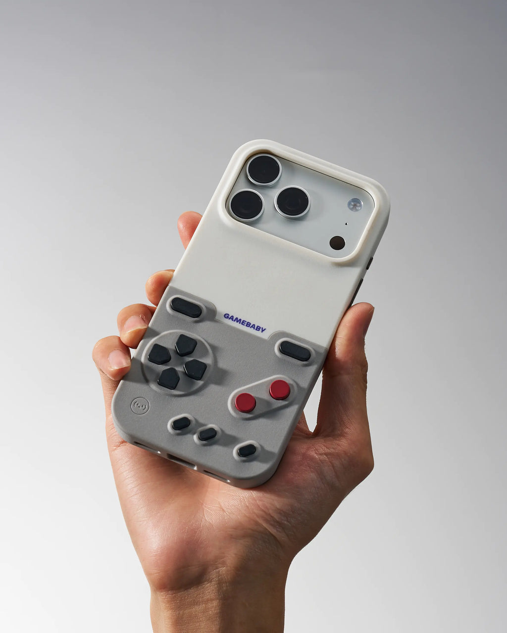 GAMEBABY™ — Retro Gaming iPhone Case with Real Physical Controls
