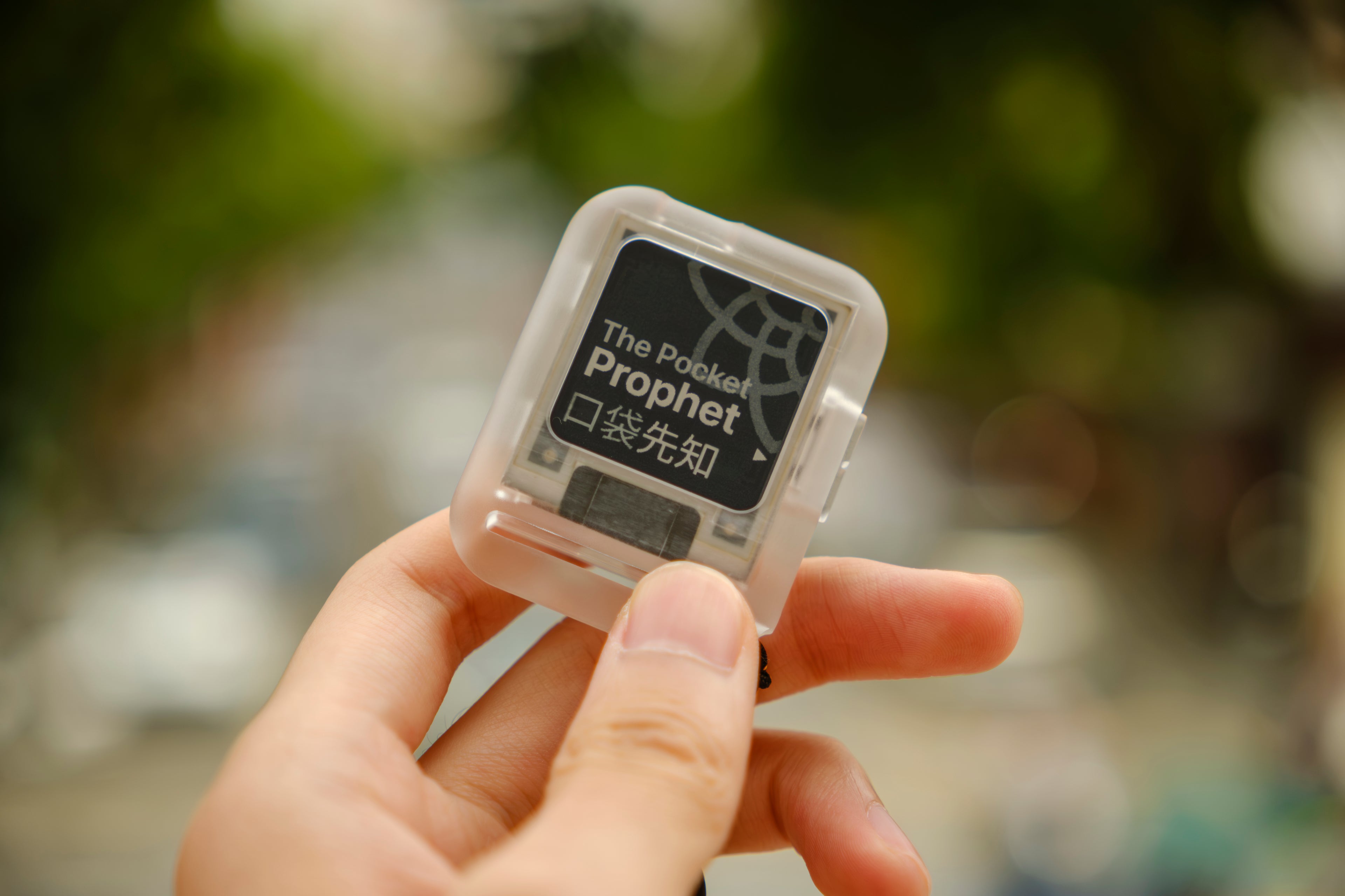 Rand/0 PocketProphet™ — Pocket Decision Engine with E-Paper Display