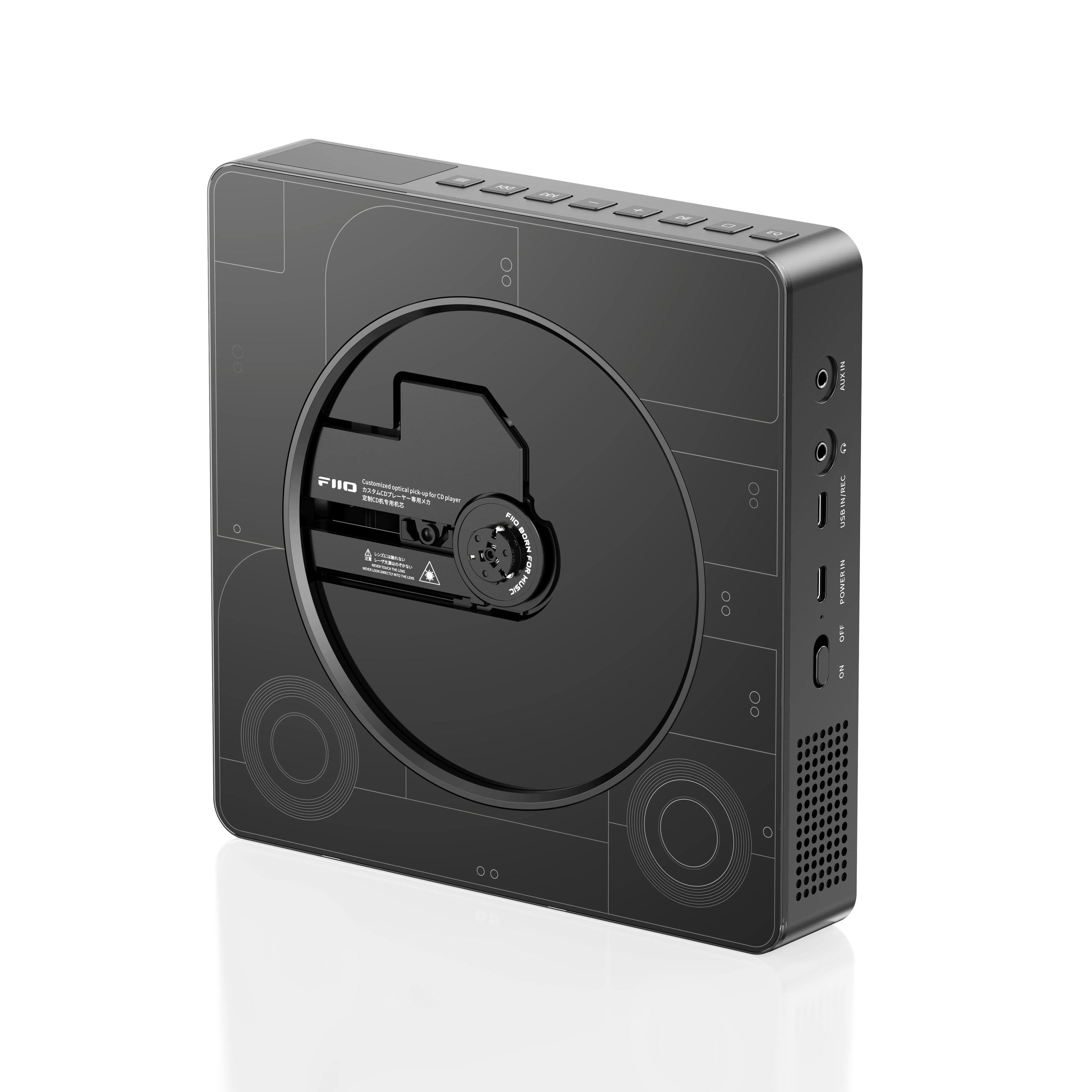 BEATBOX Portable All-In-One CD Player & Bluetooth Speaker