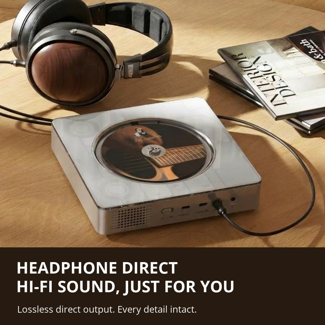 BEATBOX Portable All-In-One CD Player & Bluetooth Speaker