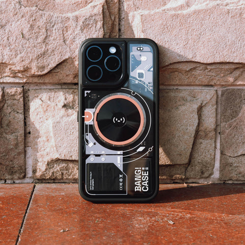 BANG!CASE™ — Transparent MagSafe iPhone Case with Programmable Action Button