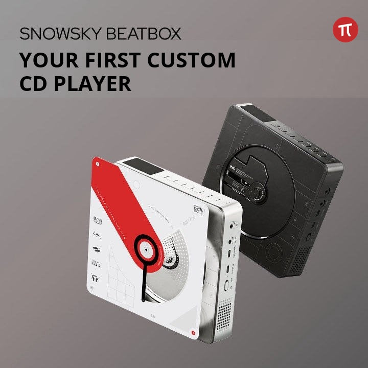 BEATBOX Portable All-In-One CD Player & Bluetooth Speaker